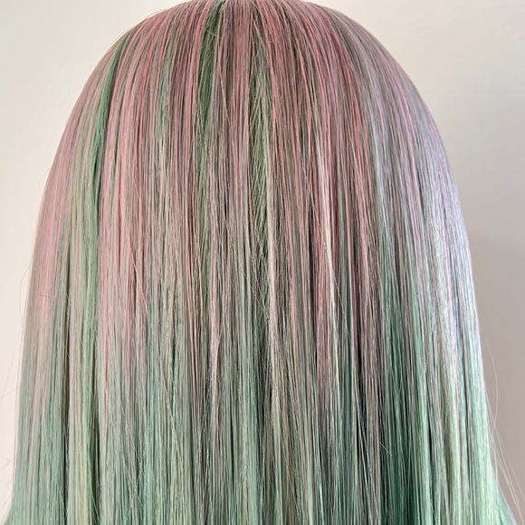 “Put On & Go” Pastel Color Wig for Easter or Events - Picture 6 of 14